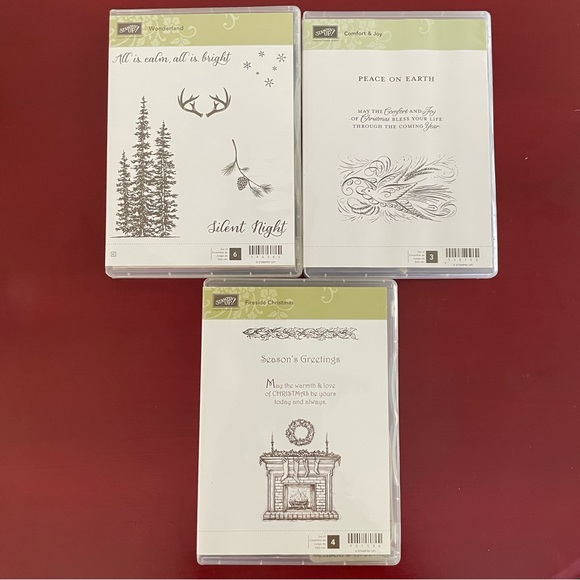 Stampin’ Up! Three sets of Christmas Stamps